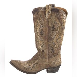 Old Gringo Brown Snakeskin Cowboy Boots